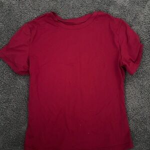 Red Fitted T-Shirt